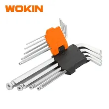 WOKIN 9 Parça Yuvarlaq Başlıqlı Uzun Allen Açar Seti – Peşəkar və Çevik Həll