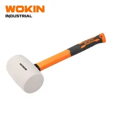 WOKIN Endüstriyel Lastik Tokmak 450 gr Fiberglas Sap – Zərbəsiz və Dəqiq İş üçün
