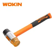 WOKIN 2 Tərəfli Rezin Tokmaq Çəkic 35 mm Fiberglas Saplı – Zərif və Təhlükəsiz Zərbə