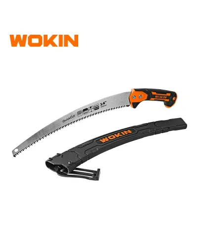 WOKIN Budama Testerəsi Kılıflı 350 mm – Bağ və Ağac İşləri üçün Professional Alət