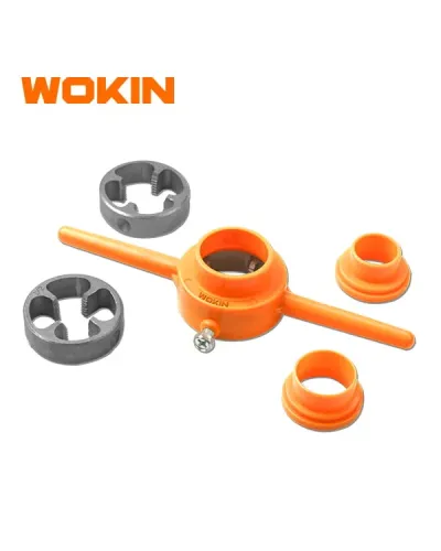 WOKIN boru diş açma paftası dəsti – borular üzərində dəqiq və möhkəm diş açmaq üçün peşəkar alət.