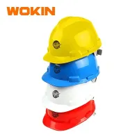 WOKIN Tənzimlənən Sarı Baret – Təhlükəsiz və Rahat İşçi Qoruyucu Dəbilqə