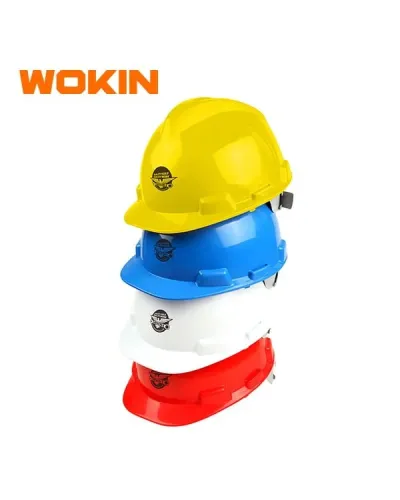WOKIN Tənzimlənən Sarı Baret – Təhlükəsiz və Rahat İşçi Qoruyucu Dəbilqə