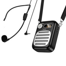 HOCO L23 Lemony Speaker Portativ Kolonka Mikrofonlu 5W Black