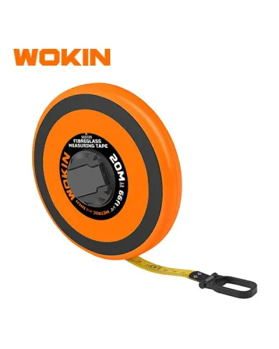 WOKIN Endüstriyel Tip Fiberglass Şerit Metre 30 m × 13 mm – Uzun Ölçmələr üçün Peşəkar Həll