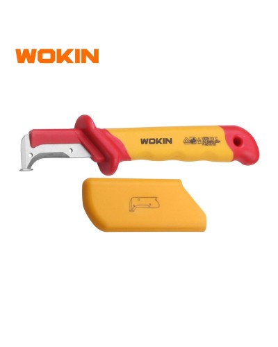 WOKIN İzolyasiyalı Kabel Soyma Bıçağı Əyri 50×185 MM