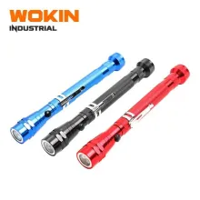 WOKIN Endüstriyel 3 LED Fənər 17–55.6 cm – Teleskopik işıq aləti