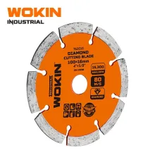 WOKIN Endüstriyel Soketli Elmas Disk 180×22.2 mm