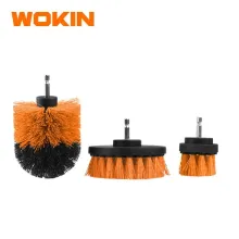 WOKIN 3 Parça Matkap Təmizləmə Takımı (Tel Fırça Seti)