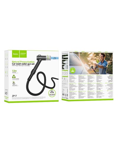 HOCO Portativ Su Tapançası zp17 (5-15m Şlanq, 12m Range, ABS+PC)