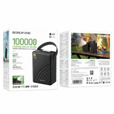 Borofone BJ85 Power Bank 100000mAh 22.5W Sürətli Şarj