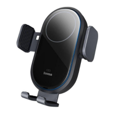 Baseus Light Chaser Wireless Charging Electric Car Mount 15W C40355900121-00 Telefon Tutacağı Qara