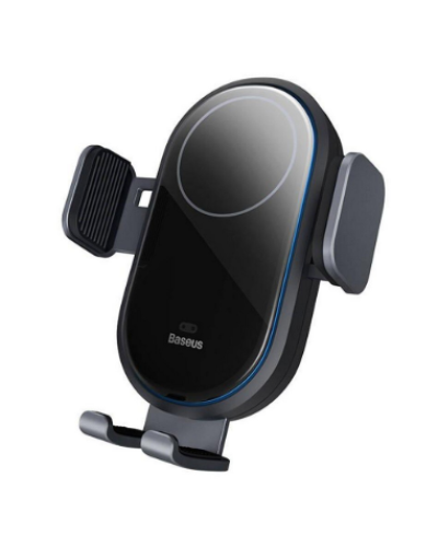 Baseus Light Chaser Wireless Charging Electric Car Mount 15W C40355900121-00 Telefon Tutacağı Qara