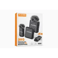 Plokama AirVoice VM-60 Simsiz Yaxa Mikrofonu 2x Lavalier 2.4GHz Type-C