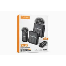 Plokama AirVoice VM-60 Беспроводной Петличный Микрофон 2x Lavalier 2.4GHz Type-C