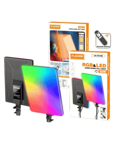 Plokama LIVE-P24 Pro 80W LED Studiya İşıqlandırma Lampası