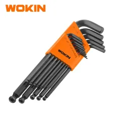 WOKIN 13 Parça Yuvarlaq Başlı Allen Açar Dəsti SAE – Professional Hex Açar Seti