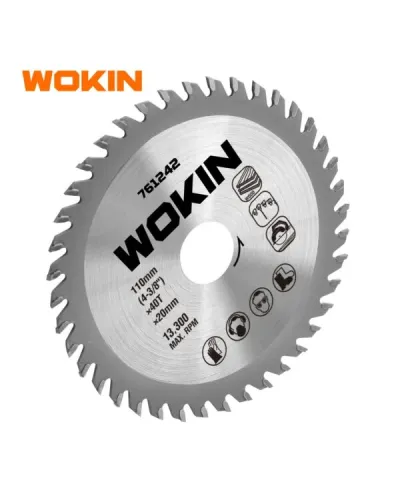 Wokin Peşəkar Dairəvi Mişar Diski 185×30 mm 24 Diş