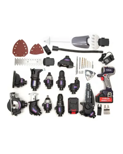 Makute Drel (Batareyalı) Çoxfunksiyalı 20V 12-si 1-də Model: P12-DC01-2B