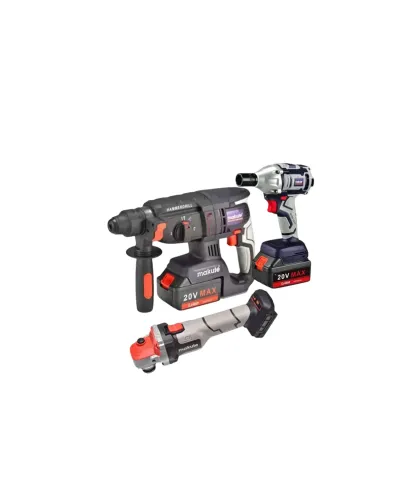 Makute Kombinə Dəst (Batareyalı) 20V 3-ü 1-də Model: P3-DC02-2B