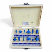 Makute Professional Frez Bıçağı Dəsti (12 mm Şank) – Ağac Emalı üçün Professional Ucluqlar