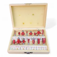 Ağac üçün Frez Bıçağı Dəsti (6 mm Şank) – İncə İşlər üçün Professional Ucluqlar
