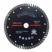 Makute Almaz Disk (180/22 mm) – Tilli (Seqmentli) Beton və Kərpic Kəsən