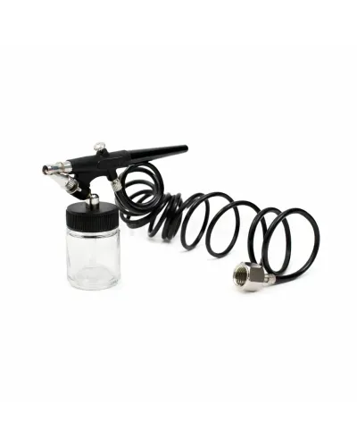 Pulverizator Mini Dəst İki Balonlu (Plastik) – Professional Aeroqraf Dəsti