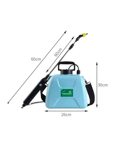 Dərmansəpən Dəstəkli (Akkumulyatorlu) 5L – Portativ və Praktik Çiləyici