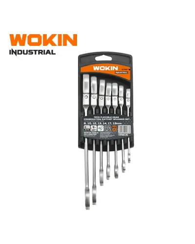 WOKIN Mafsallı Cırcırlı Kombinə Açar 14 mm – Maksimum Rahatlıq və Çeviklik