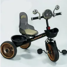 Uşaq üçtəkərli velosipedi KZ197 qara