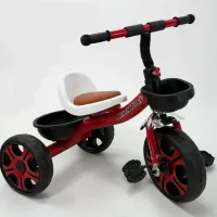 Uşaq üçtəkərli velosipedi 104KZ197 qırmızı