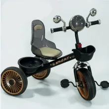 Uşaq üçtəkərli velosipedi KZ197 qara