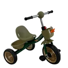 Uşaqlar üçün üçtəkərli velosiped TK-5-KZ197, 6 yaşa qədər, yaşıl