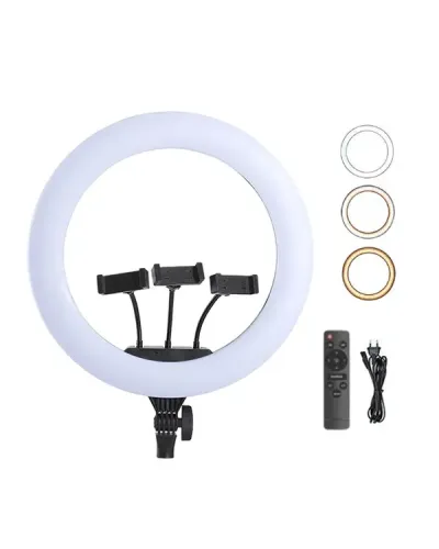 Plokama LIVE-R45 Dairəvi LED Ring Light Studiya İşıqlandırma Lampası