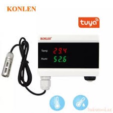 KONLEN KLN-951 TH Wi-Fi Ağıllı Temperatur və Rütubət Detektoru (Siqnalizasiya ilə)
