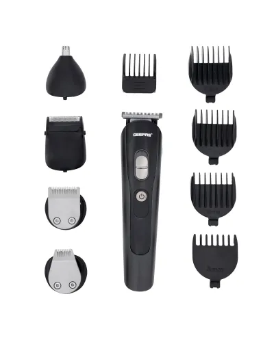 Аккумуляторная машинка для стрижки волос и бороды Geepas GTR8612