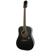 Epiphone Songmaker DR-100 (Square Shoulder) Ebony – Akustik Gitara