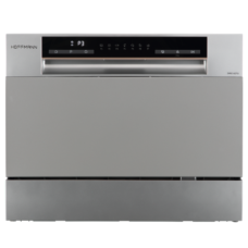 Посудомоечная машина Hoffmann DWC-557X – 5 программ, LED управление, нержавеющая сталь