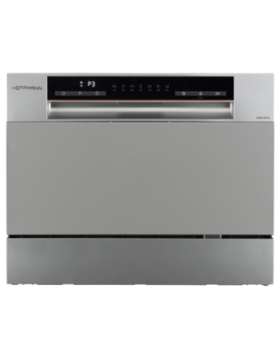 Посудомоечная машина Hoffmann DWC-557X – 5 программ, LED управление, нержавеющая сталь