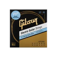 Gibson Brite Wire – Струны для Электрогитары, 12-Струнная