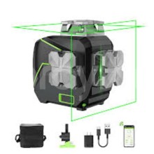 Huepar S03DG Lazer Tərəzi – 3×360° Yaşıl Şüa, Peşəkar Nivelir
