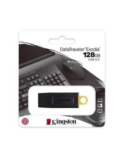 Kingston DataTraveler Exodia DTX/128GB 128GB USB 3.2 Fleş Yaddaş