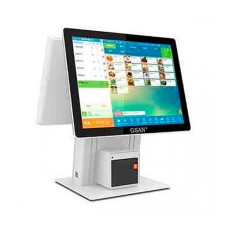 APC OCOM 1516 Dual Screen POS Terminal (Intel Core i5 / 8GB / 128GB / 15.6"+15.6" White)