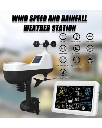 BALDR Professional Rəqəmsal Meteoroloji Stansiya (Simsiz Sensorlu)