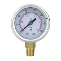 MAIRUIKESI Professional Yüksək Təzyiq Manometri (0-600 Bar / 8600 PSI)