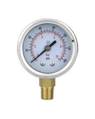 MAIRUIKESI Professional Yüksək Təzyiq Manometri (0-600 Bar / 8600 PSI)