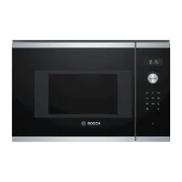 Mikrodalğalı soba Bosch BFL524MS0 20L Elektromexaniki Paslanmayan Polad/Qara Quraşdırılan