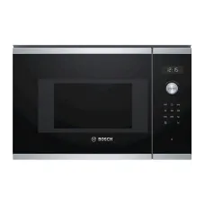 Mikrodalğalı soba Bosch BFL524MS0 20L Elektromexaniki Paslanmayan Polad/Qara Quraşdırılan