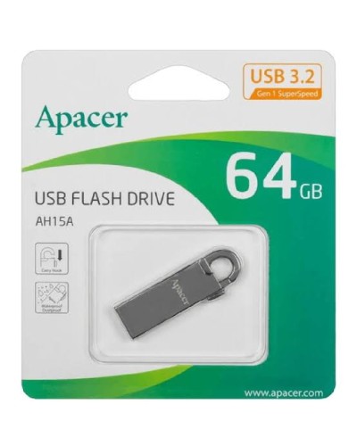 Apacer AH15A AP64GAH15AA-1 64GB USB 3.2 Gen 1 Fleş Yaddaş